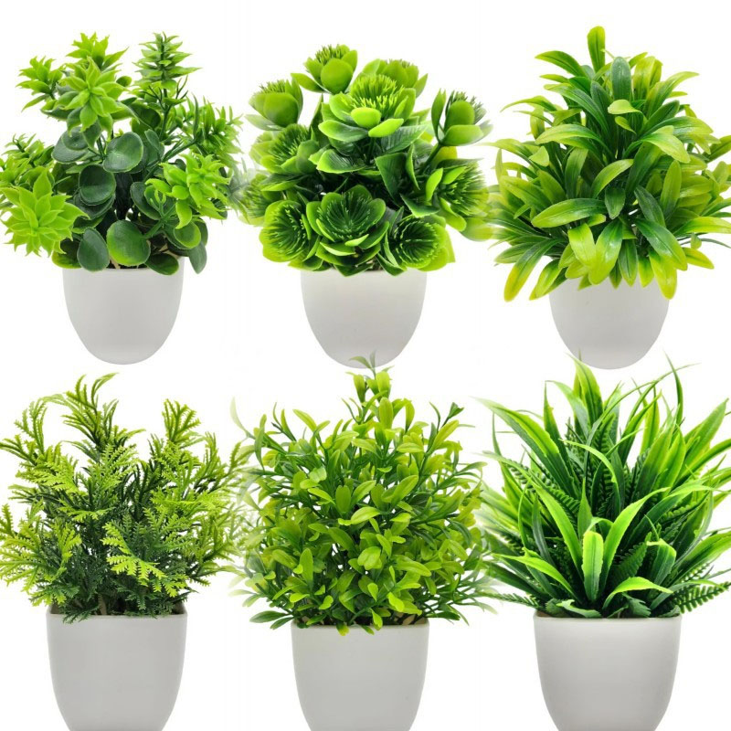 Badminton Live - Artificial Bonsai Green Fake Plant Potted