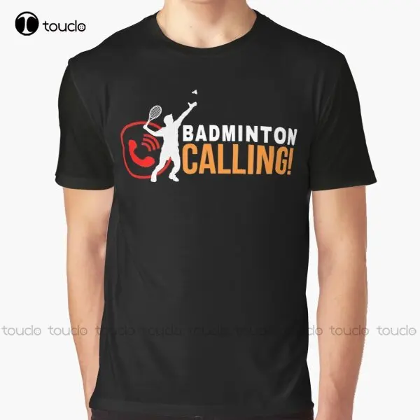 Badminton Is Calling - New Badminton Calling Graphic T-Shirt Men'S