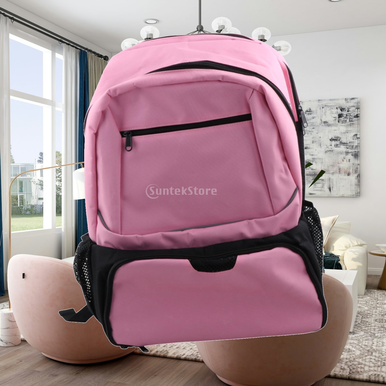 Backpack Racket Bag - Breathable Badminton Backpack Racket Carrier Tennis