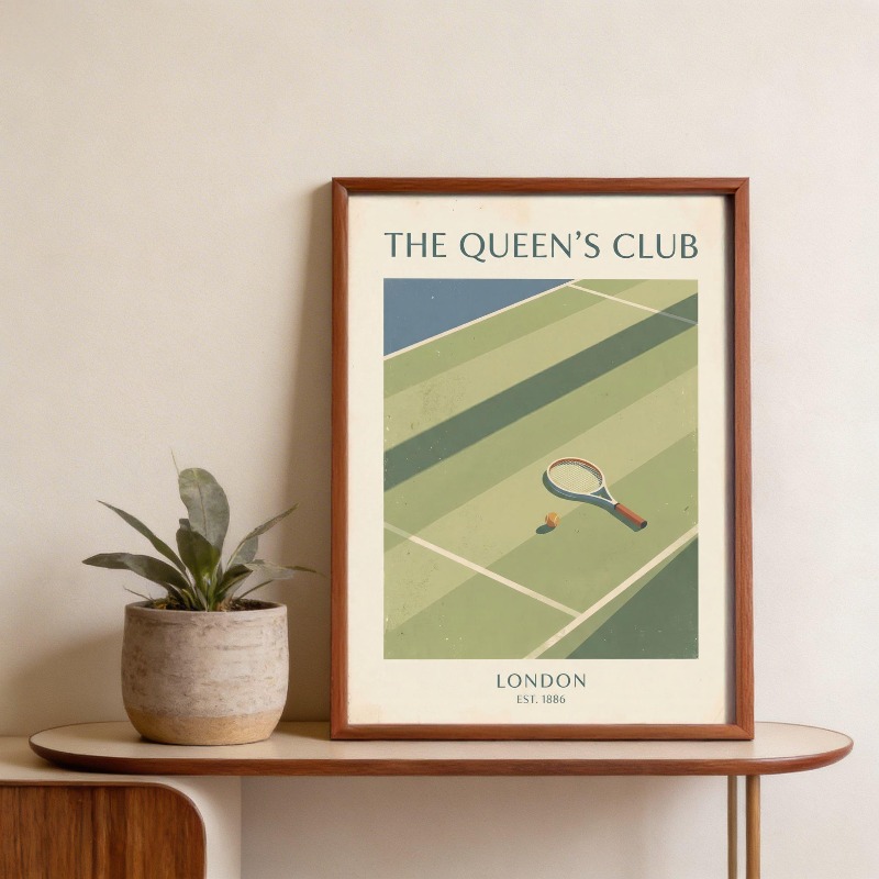Vintage Tennis Basketball Wall - Badminton Quotes ulasan dan harga