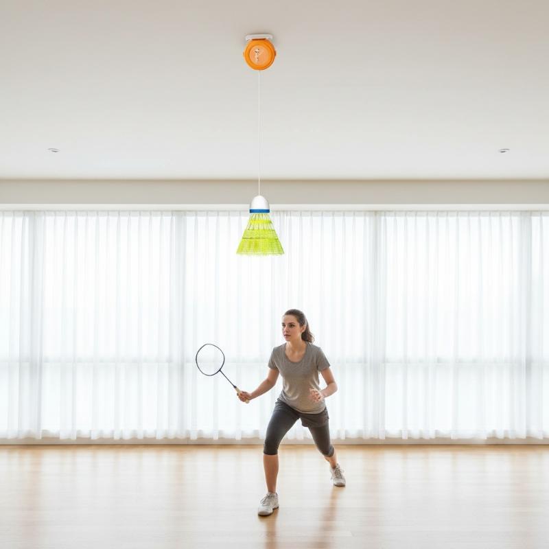 Automatic Retractable Badminto - Badminton Single ulasan dan harga