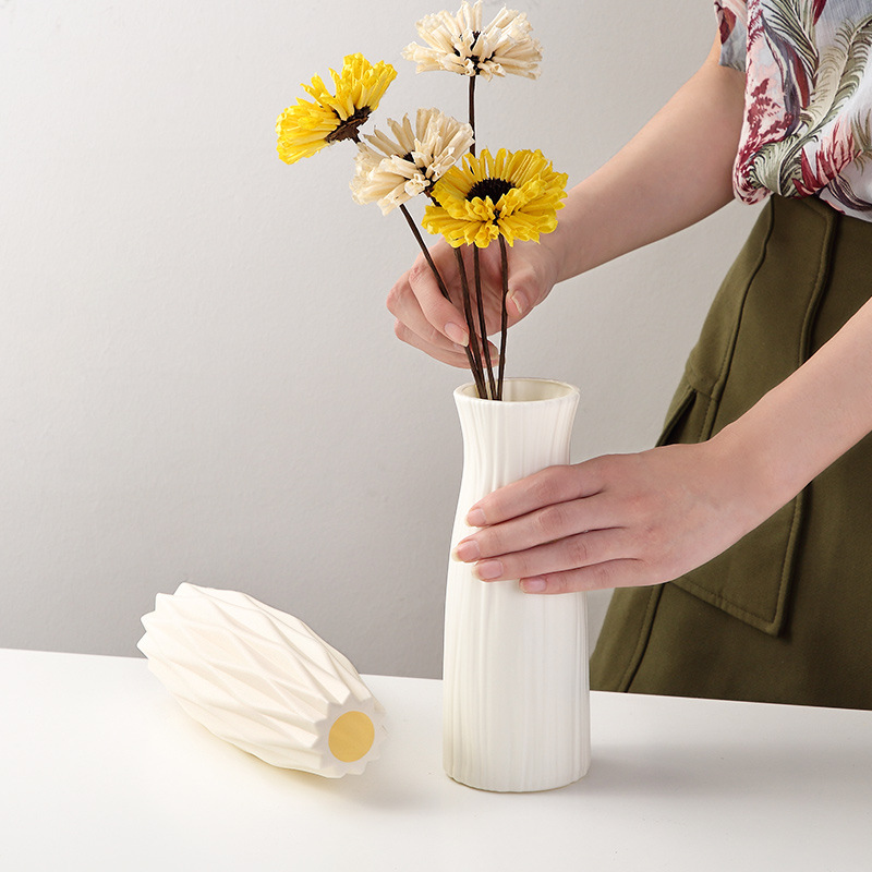 Modern Flower Vase Plastic Flo - Badminton Live ulasan dan harga