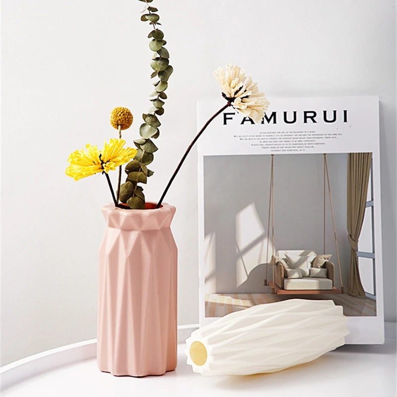 Modern Flower Vase Plastic Flo - Badminton Live ulasan dan harga