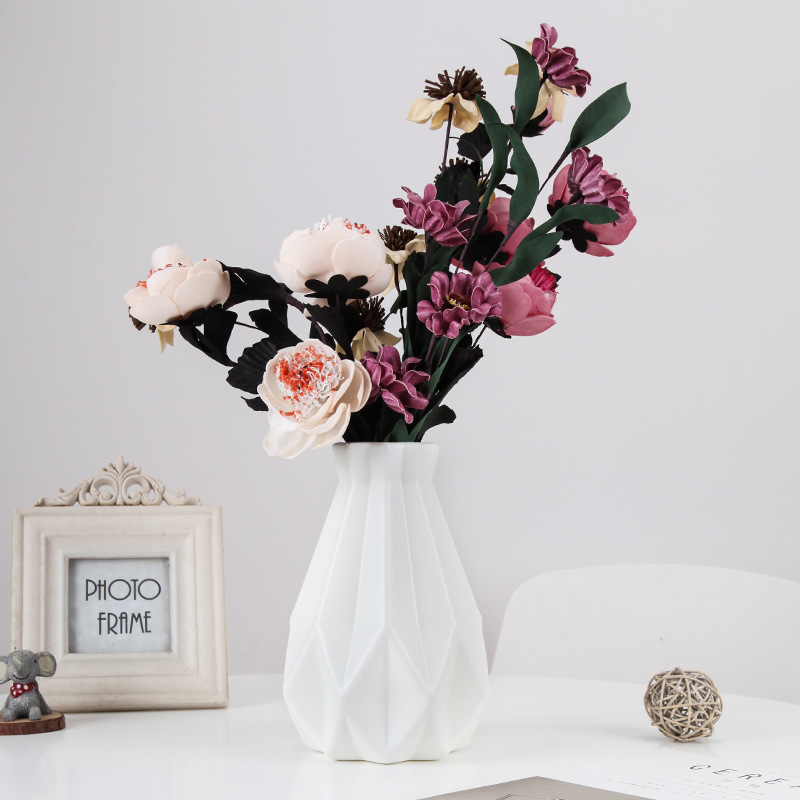 Modern Flower Vase Plastic Flo - Badminton Live ulasan dan harga