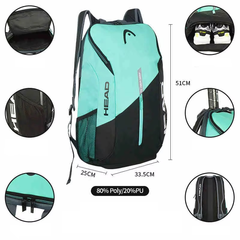 HEAD Tennis Backpack Tour Team - Backpack Racket Bag ulasan dan harga