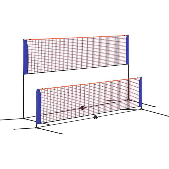 Portable Badminton Net Small S - Badminton Netting ulasan dan harga
