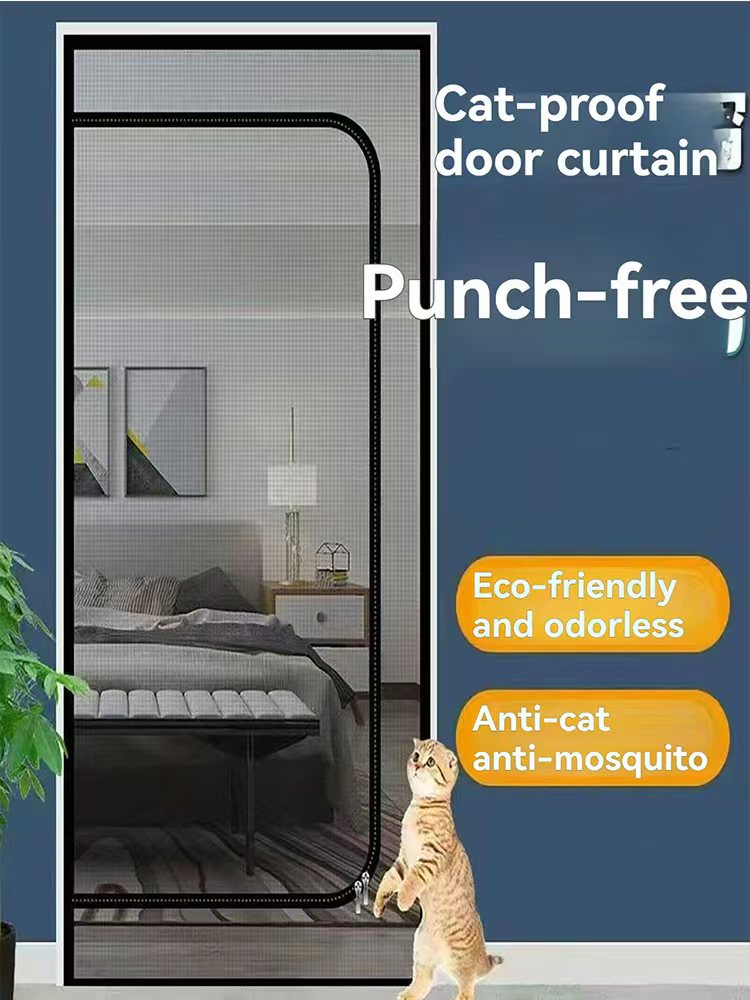Zipper Screen Door Net D-Shape - Badminton Live ulasan dan harga