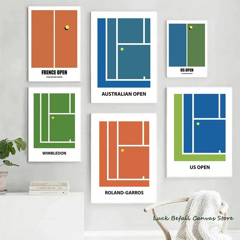 Minimalist Tennis Grand Slam P - Badminton Quotes ulasan dan harga