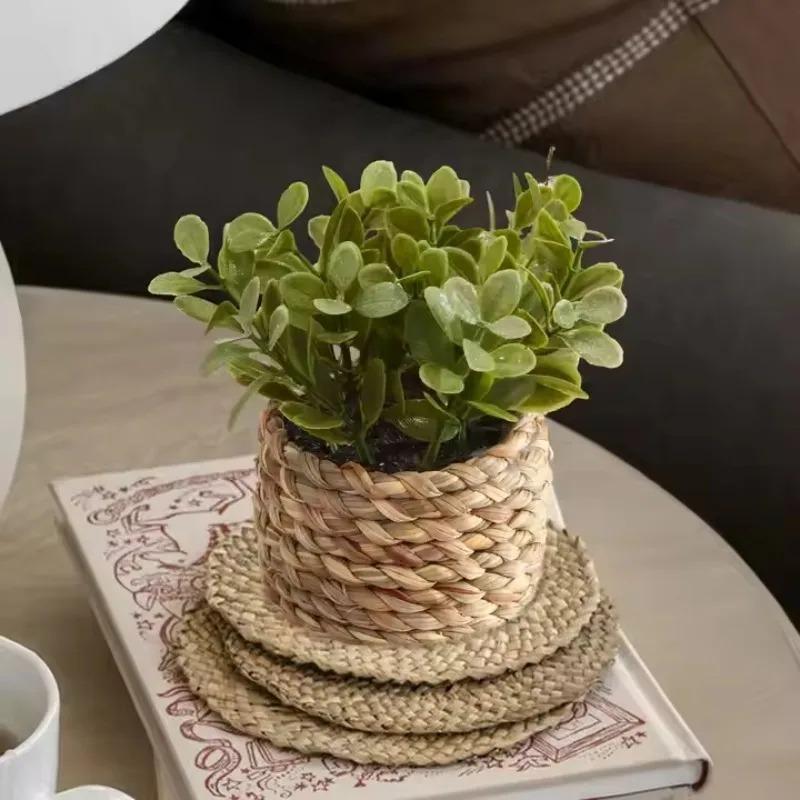 1Pc Potted Plant Small Fake Pl - Badminton Live ulasan dan harga