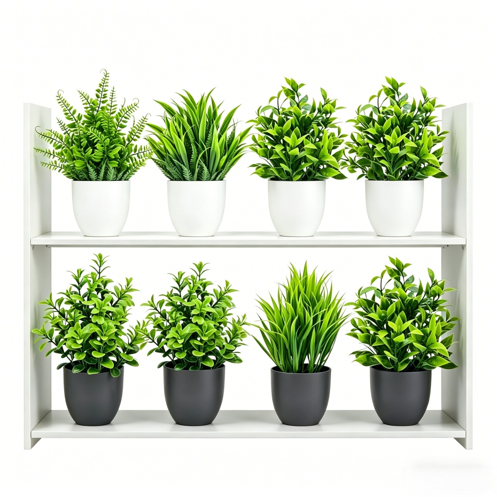 4pcs/set Mini Artificial Plant - Badminton Live ulasan dan harga