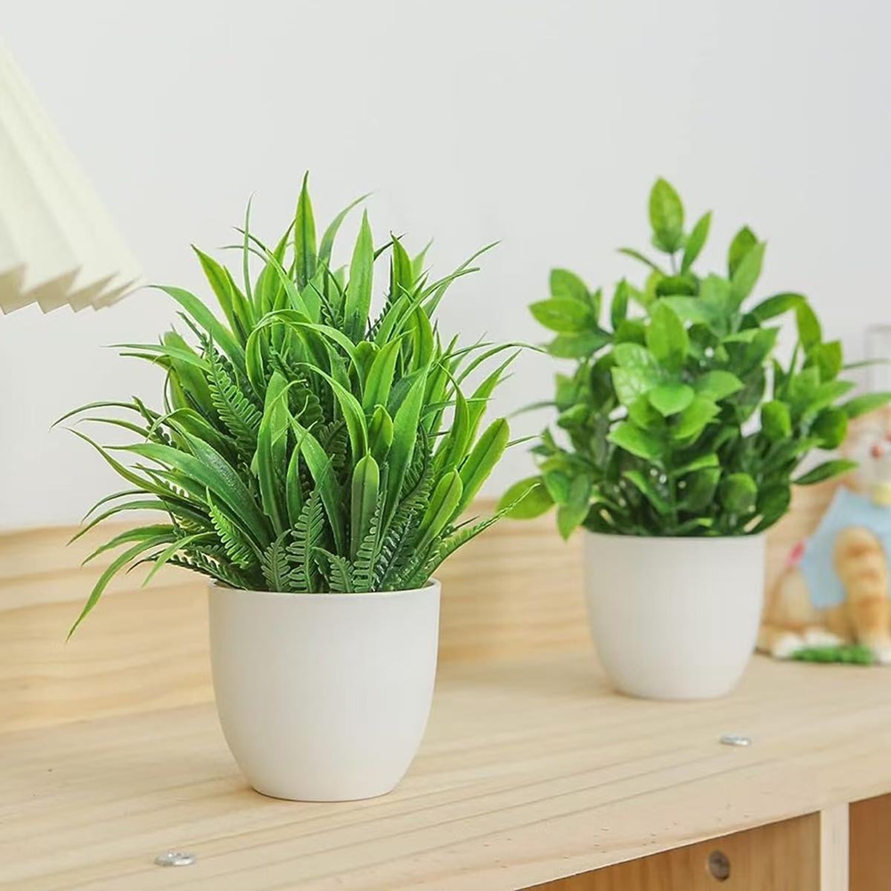 4pcs/set Mini Artificial Plant - Badminton Live ulasan dan harga
