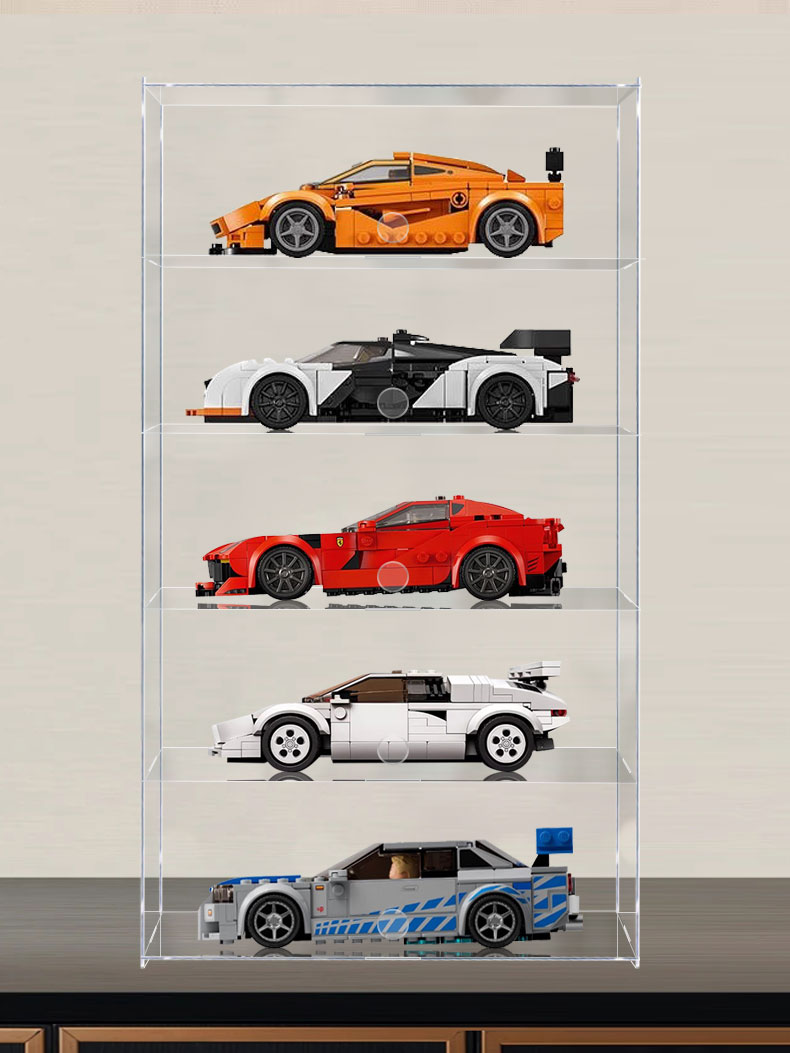 Acrylic Display Case for LEGO  - Victor Racket Jetspeed ulasan dan harga