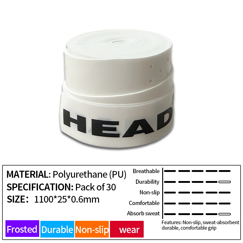 15pcs HEAD Tennis Overgrip Pad - Badminton Single ulasan dan harga