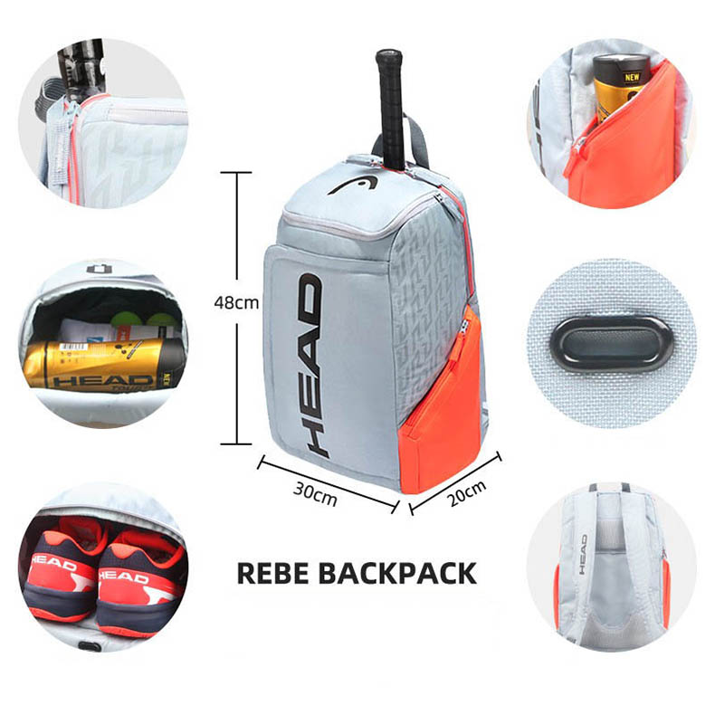 HEAD Original Radical Tennis B - Backpack Racket Bag ulasan dan harga